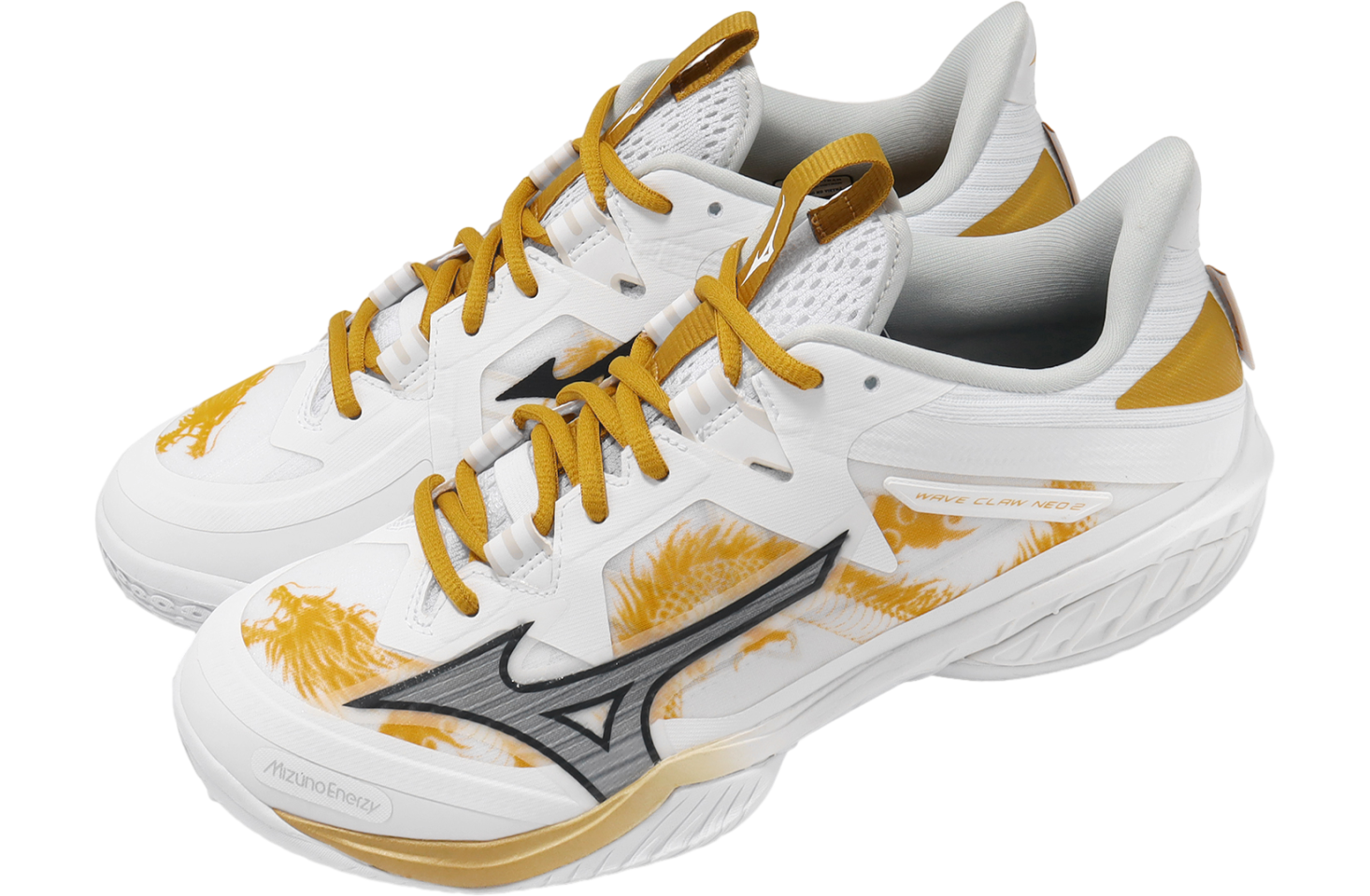 Mizuno Wave Claw Neo 2 Wide White / Brown