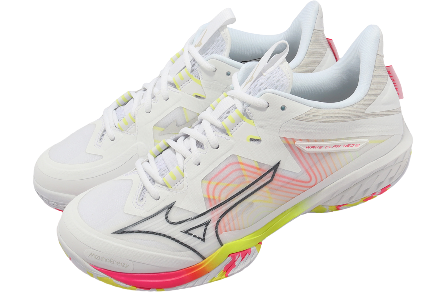 Mizuno Wave Claw Neo 2 Wide White / Yellow