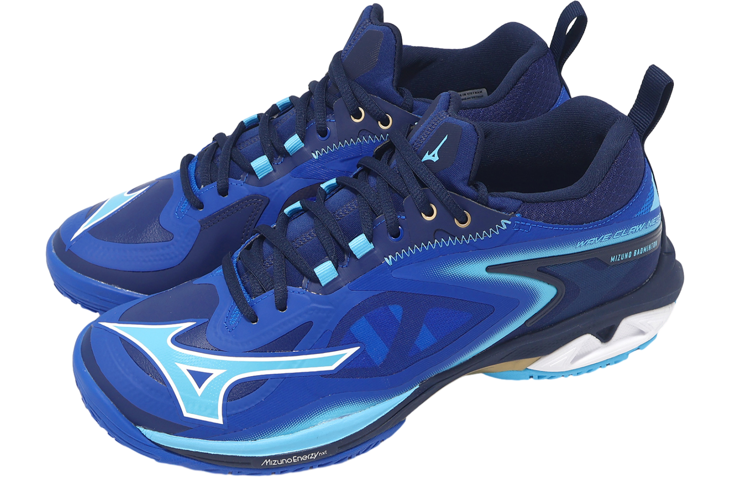 Mizuno Wave Claw Neo 3 Wide Blue / White