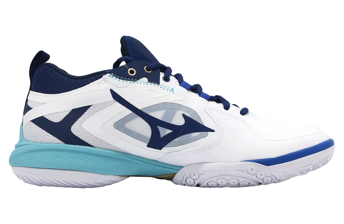 Mizuno Wave Claw Neo 3 Wide White / Blue