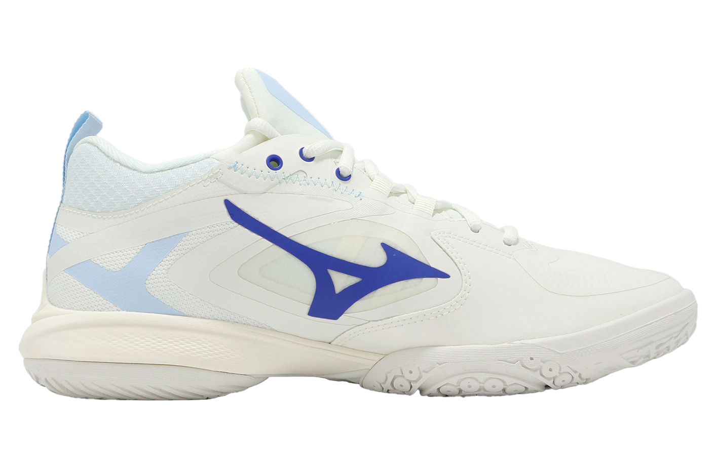 Mizuno Wave Claw Neo 3 Wide White / Blue / White