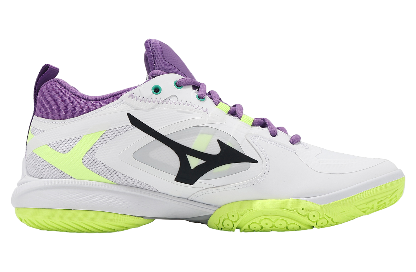 Mizuno Wave Claw Neo 3 Wide White / Purple