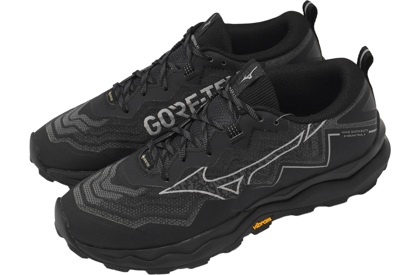 Mizuno Wave Daichi 9 GTX Black / Grey - Jan 2025
