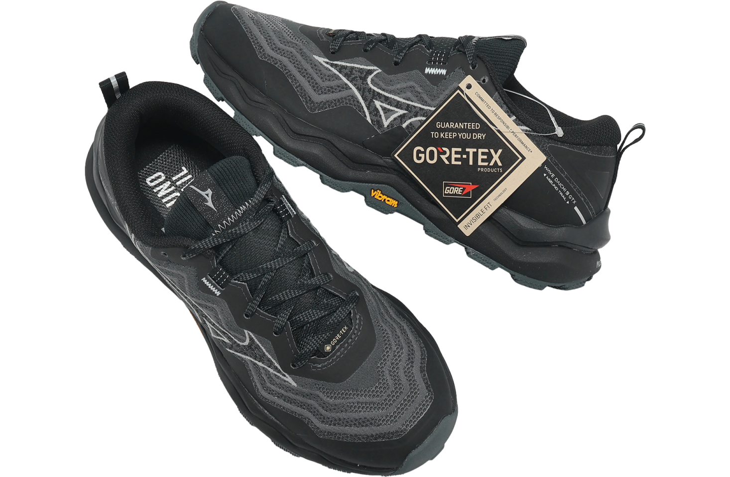 Mizuno Wave Daichi 9 GTX WMNS Black / Grey - Jan 2025
