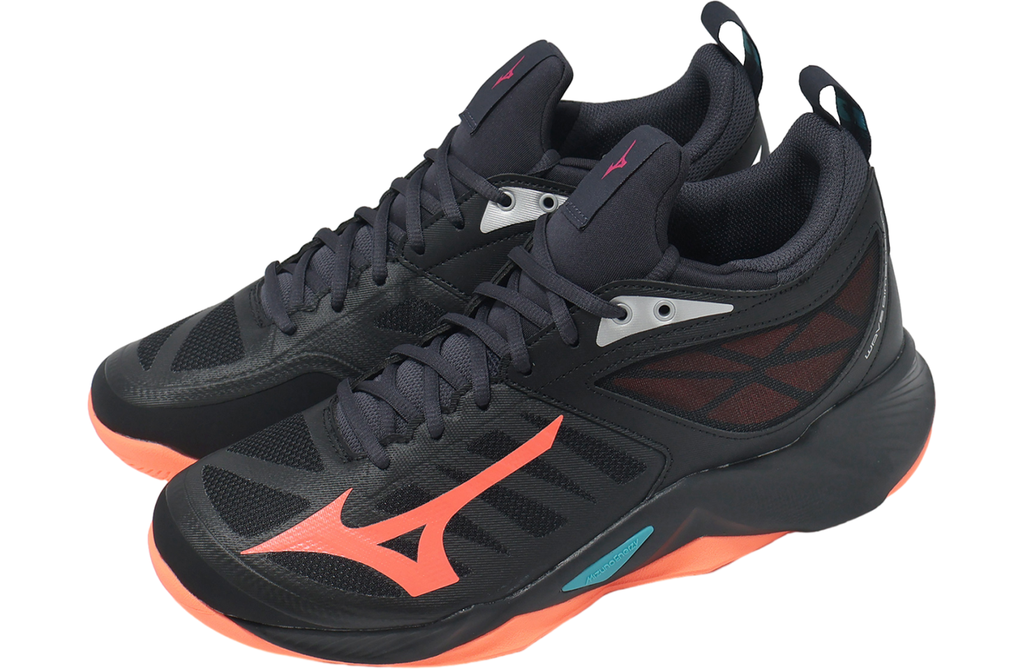 Mizuno Wave Dimension Black / Orange