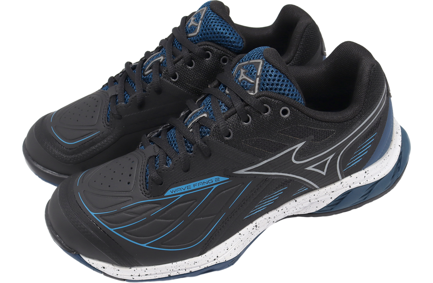 Mizuno Wave Fang 2 Wide Black / Blue