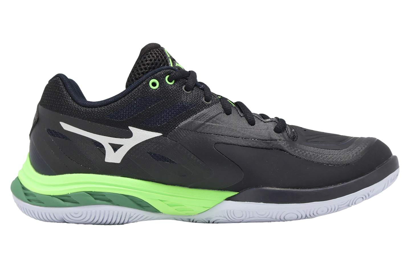Mizuno Wave Fang 2 Wide Black / Green