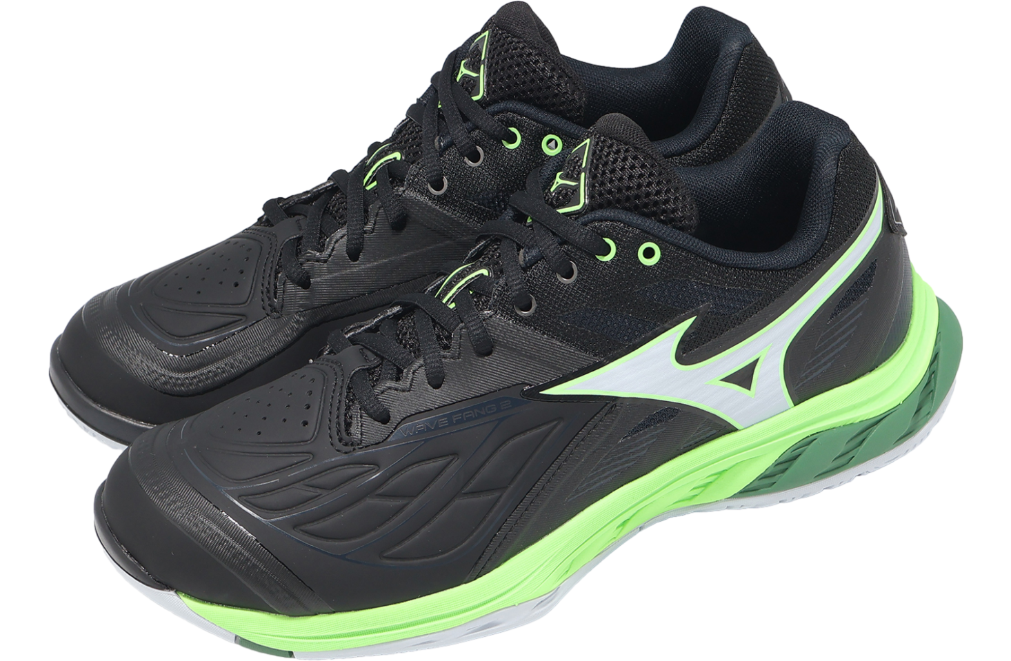 Mizuno Wave Fang 2 Wide Black / Green