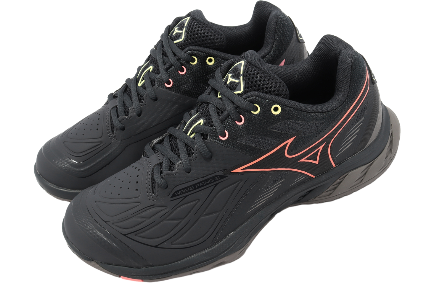 みゅう Mizuno Wave Fang 2 Wide Black / Pink - Jun 2023 - 71GA231325