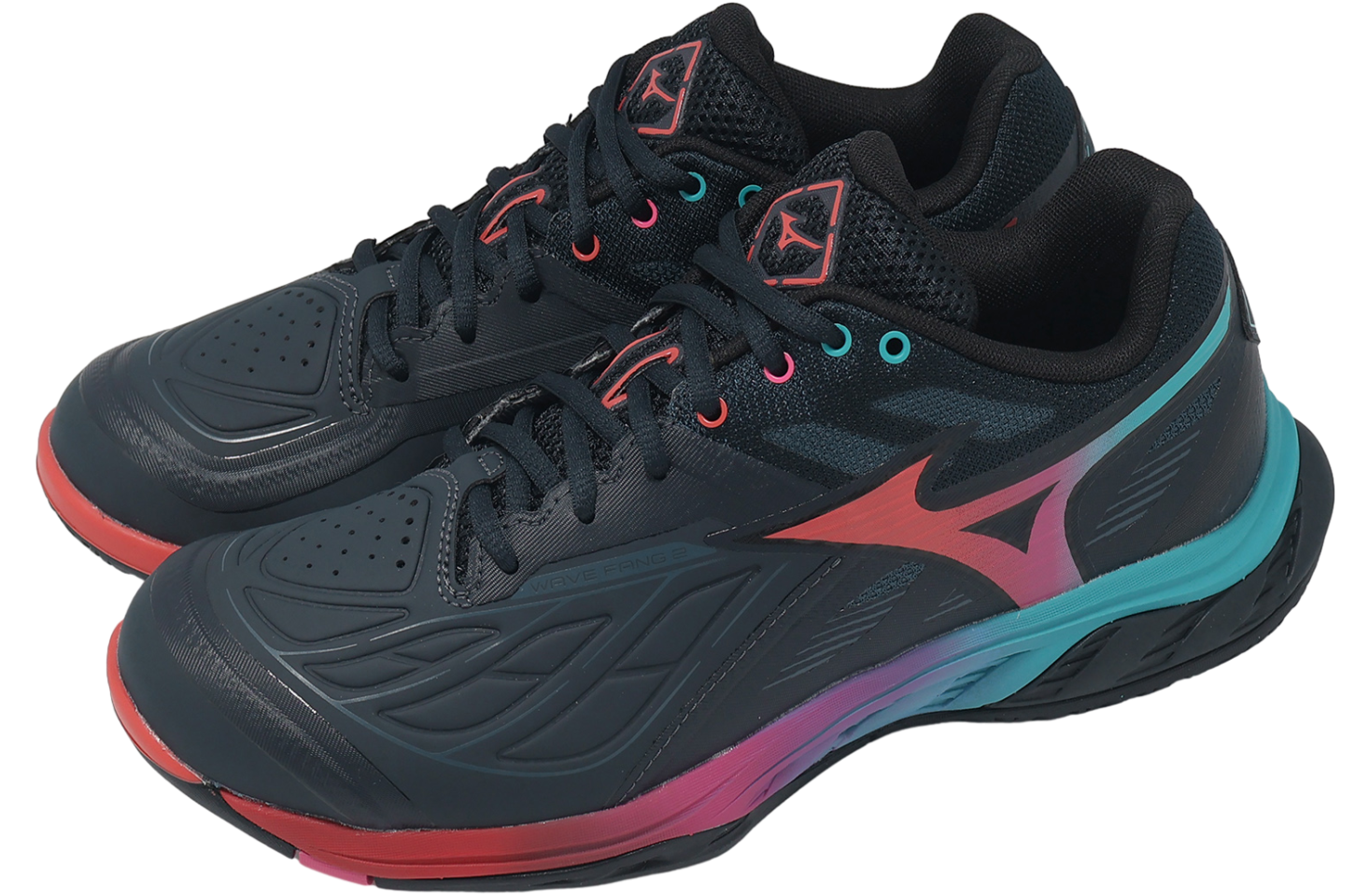 Mizuno Wave Fang 2 Wide Black / Red