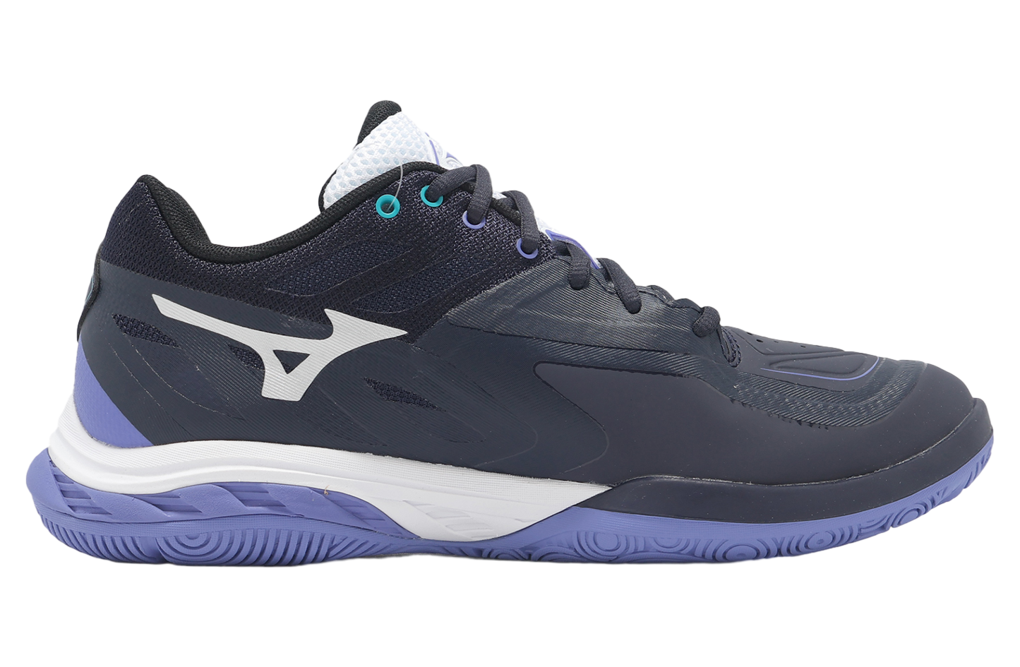 Mizuno Wave Fang 2 Wide Navy / White