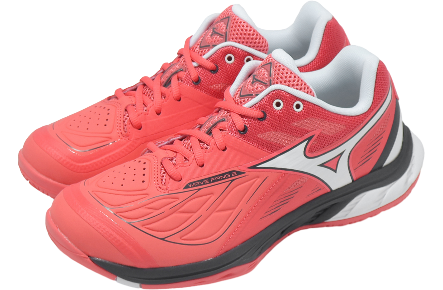 Mizuno Wave Fang 2 Wide Red / Grey - Jun 2025 - 71GA231347