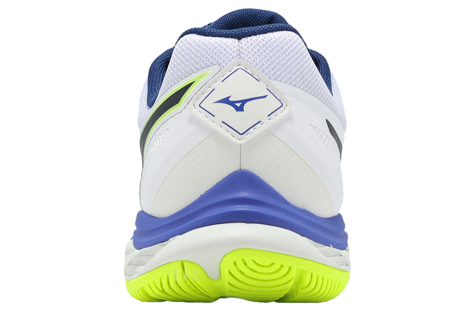 Mizuno Wave Fang 2 Wide White / Blue / Green - Jan 2026