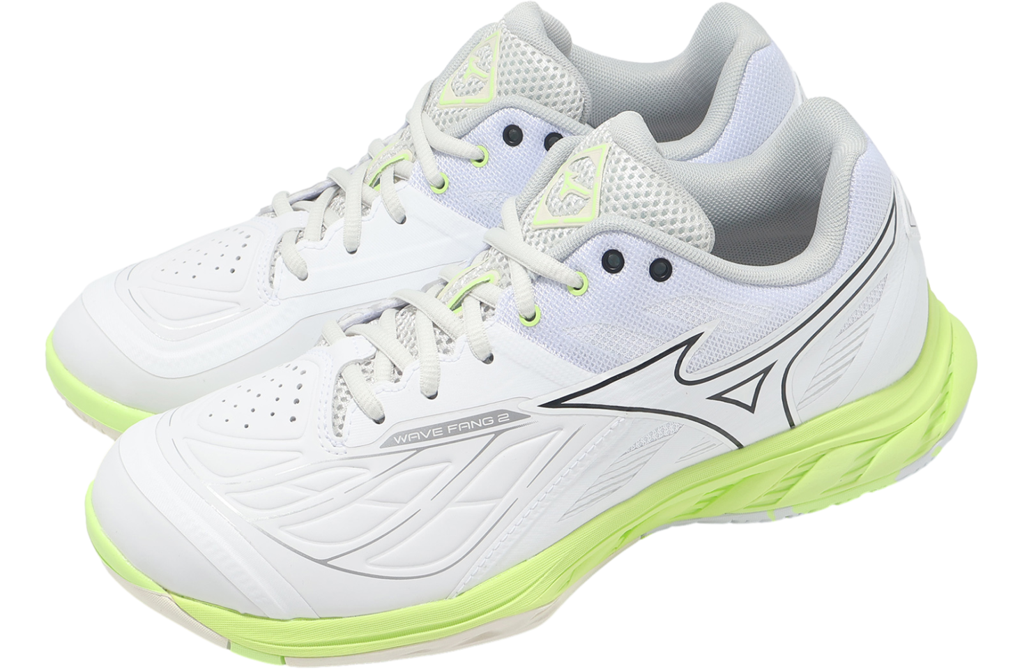 Mizuno Wave Fang 2 Wide White / Green - Jun 2025