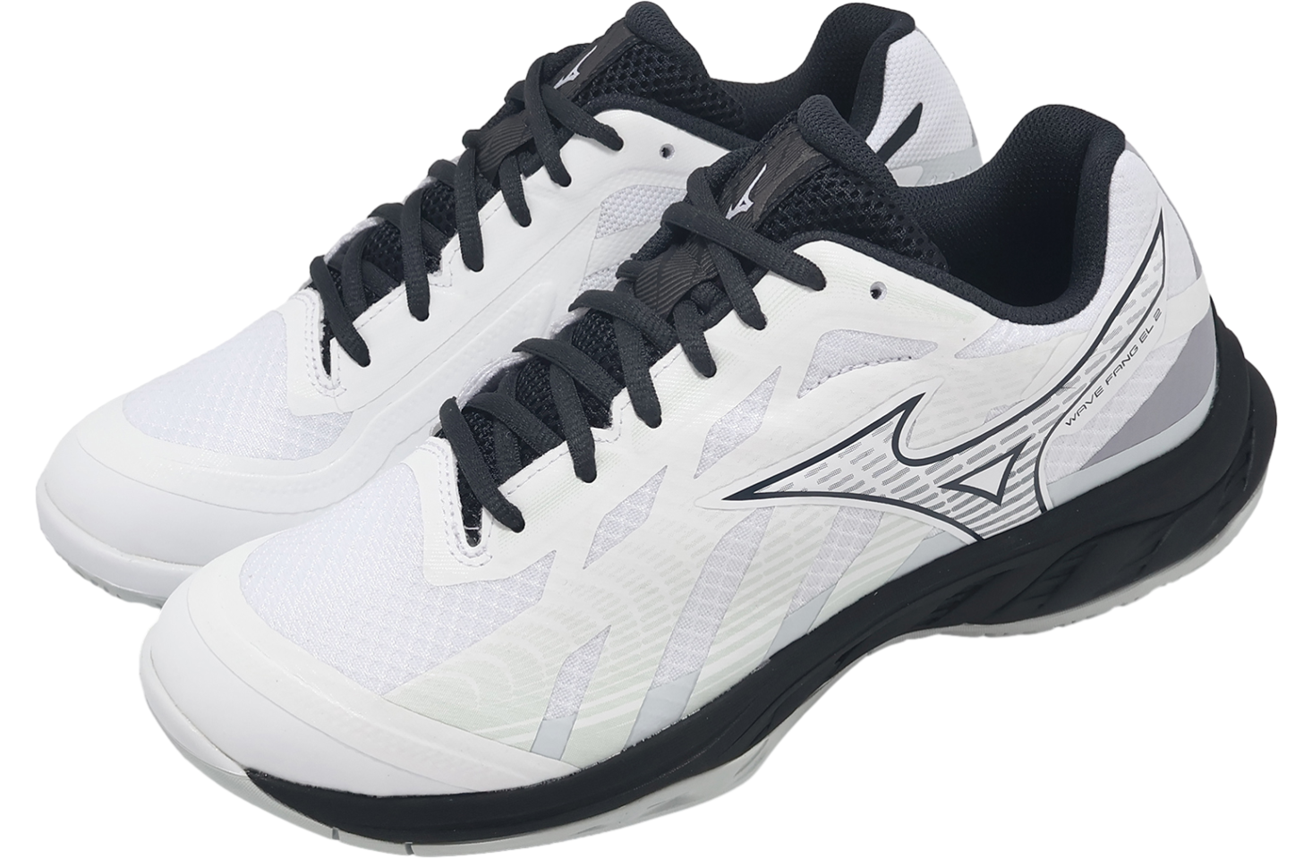 Mizuno Wave Fang EL 2 Wide White / Black - Jun 2024