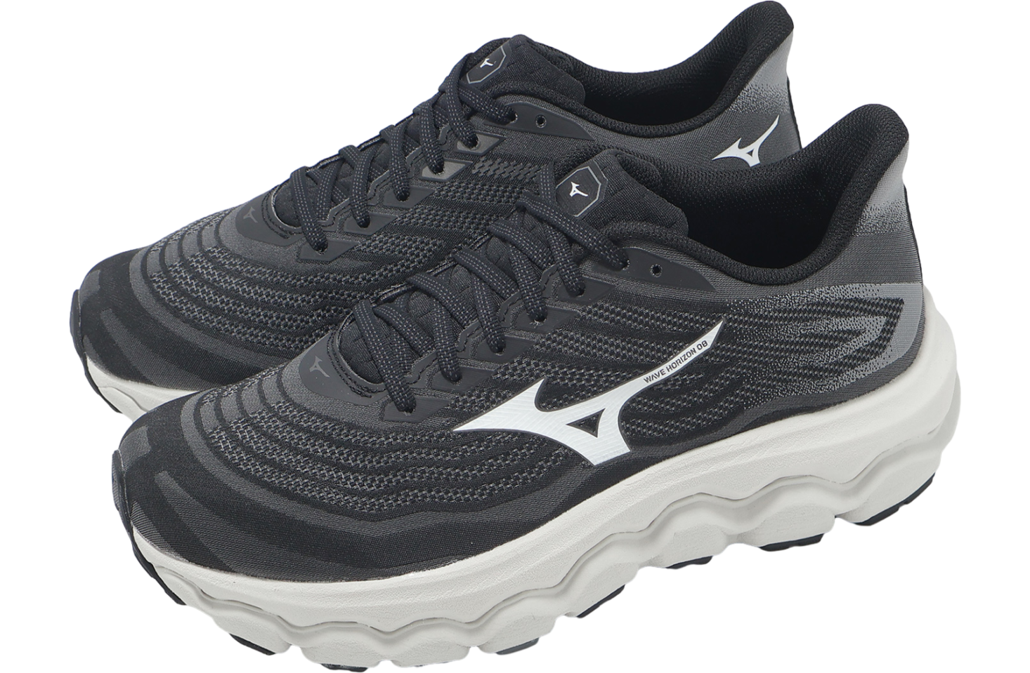 Mizuno Wave Horizon 8 Super Wide Grey / Black