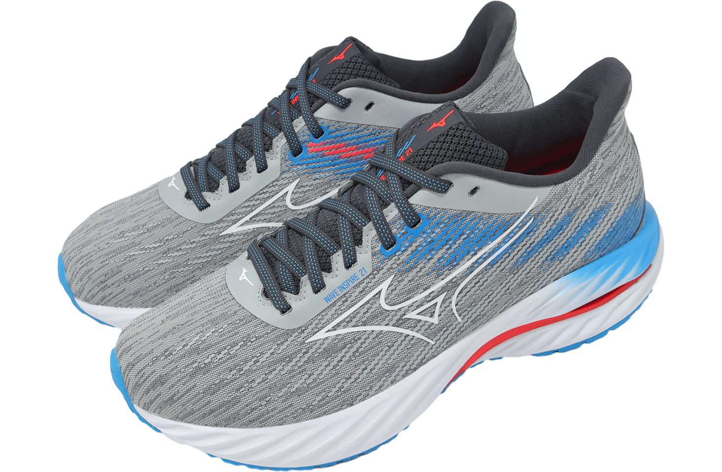 Mizuno Wave Inspire 21 Grey / Blue