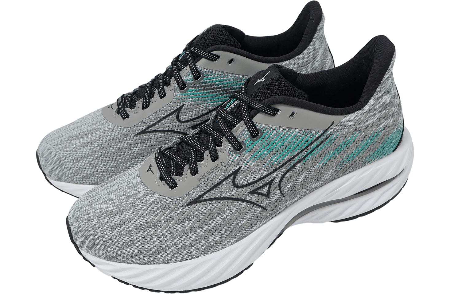 Mizuno Wave Inspire 21 Super Wide Grey / Green - Jan 2025