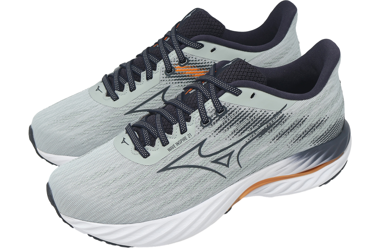 Mizuno Wave Inspire 21 Super Wide Grey / Navy