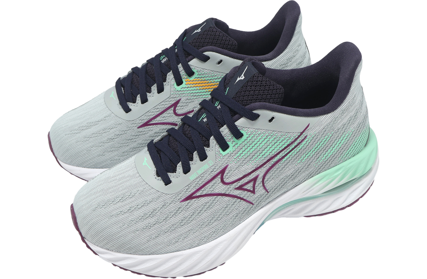 Mizuno Wave Inspire 21 Super Wide WMNS Grey / Green