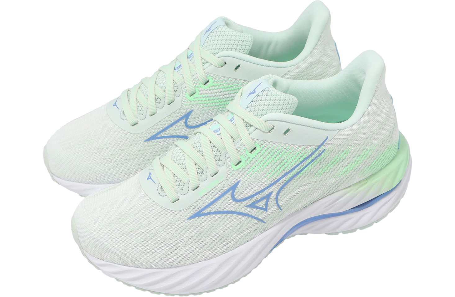 Mizuno Wave Inspire 21 WMNS White / Green - Jan 2025