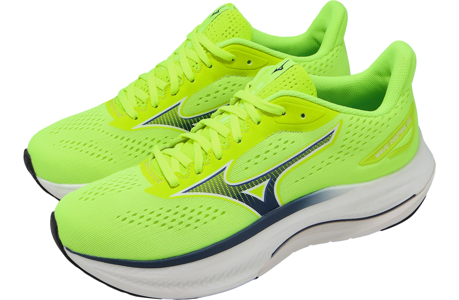 Mizuno Wave Inspire 22 Yellow / Navy