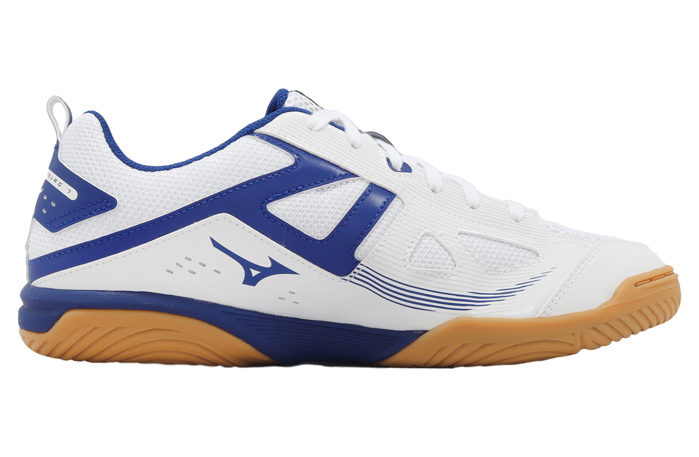 Mizuno Wave Kaiserburg 7 Wide White / Blue