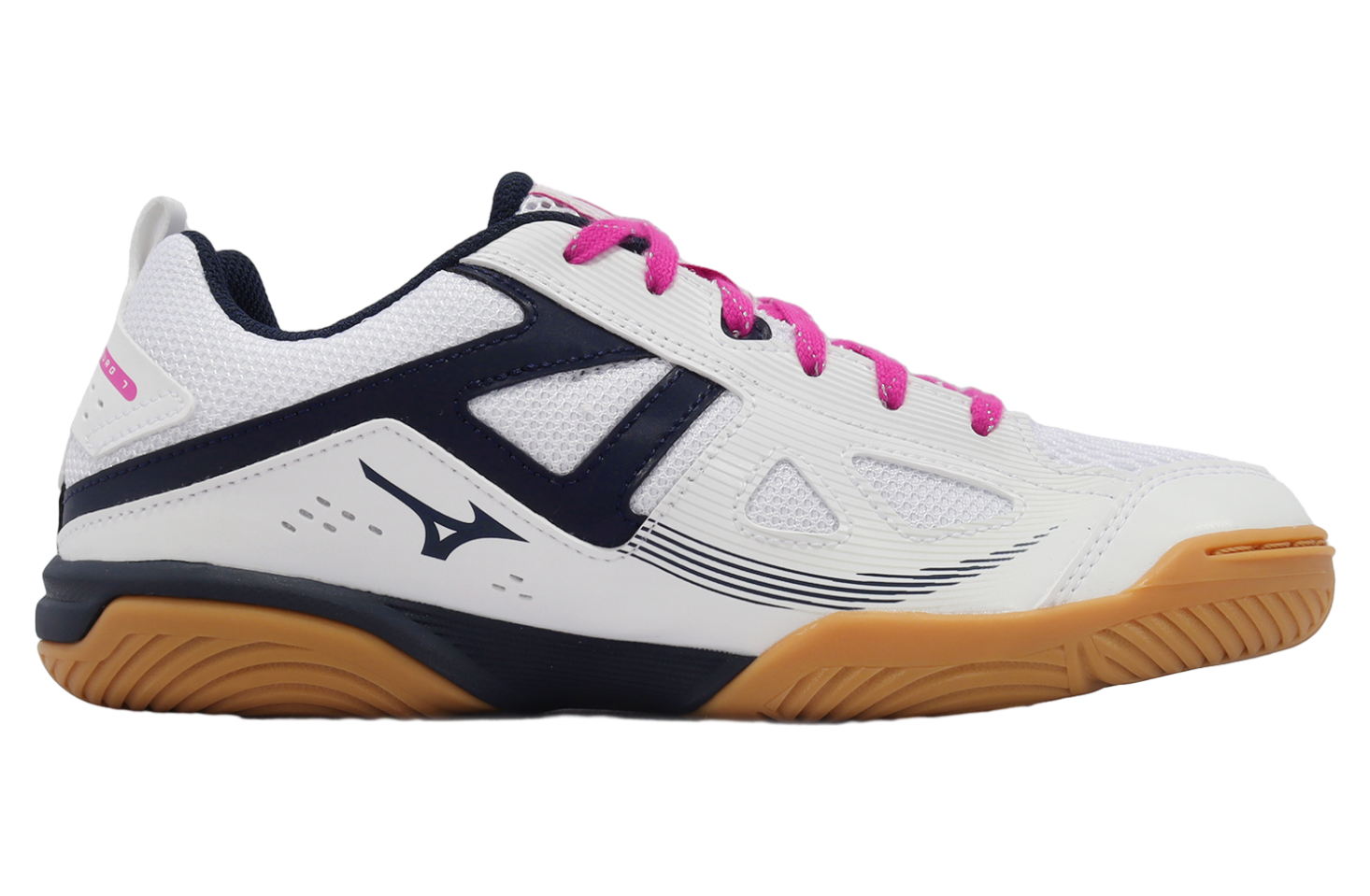 Mizuno Wave Kaiserburg 7 Wide WMNS White / Navy