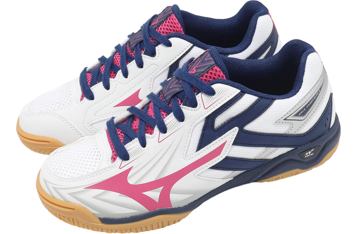 Mizuno Wave Kaiserburg 8 Wide WMNS White / Navy