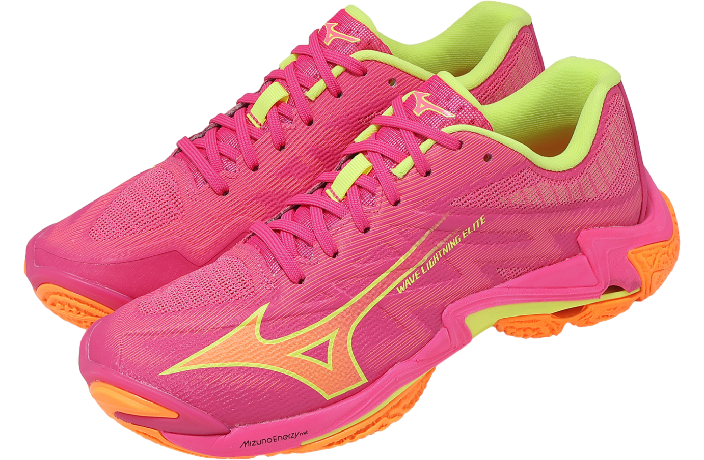 Mizuno Wave Lightning Elite Pink Tetra / Fortune Yellow