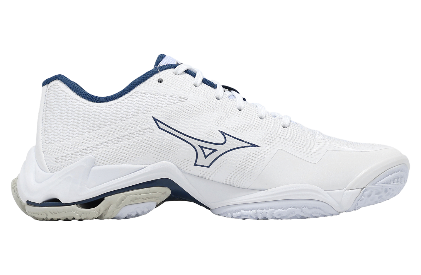 Mizuno Wave Lightning Elite White / Blue / Blue