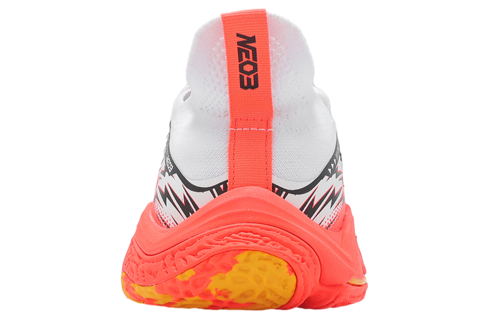 Mizuno Wave Lightning Neo 3 White / Orange - Jun 2025