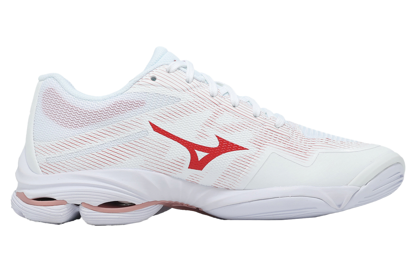 Mizuno Wave Lightning Pro WMNS White / Pink