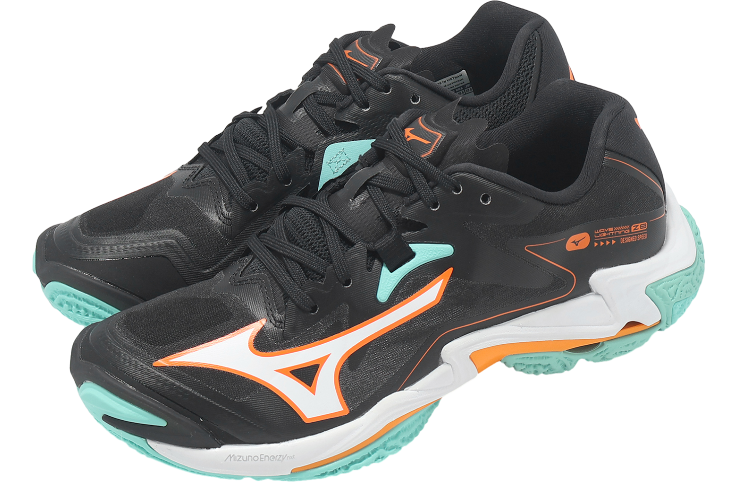 Mizuno Wave Lightning Z8 Black / Orange - Jun 2025