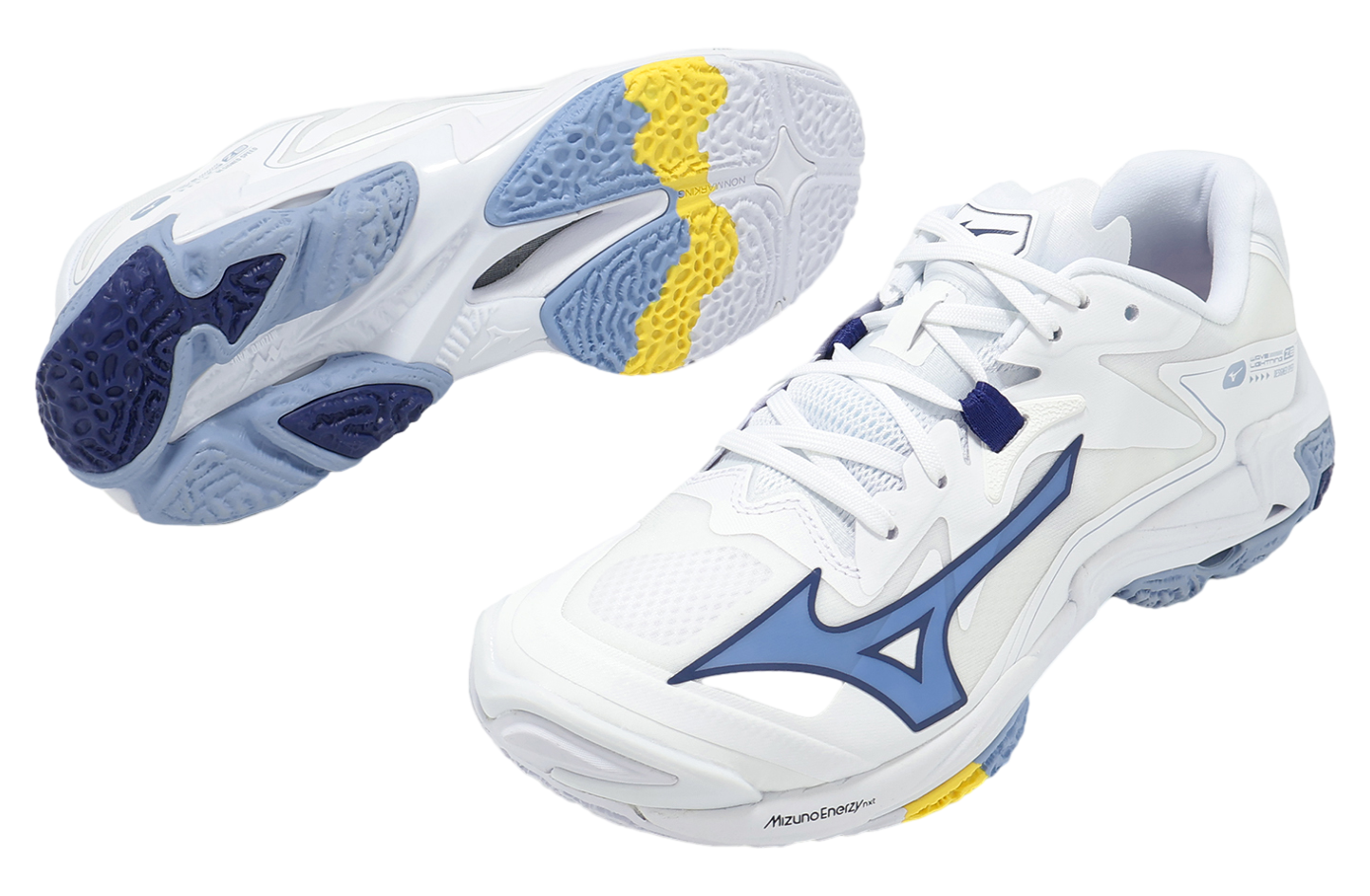 Mizuno Wave Lightning Z8 White / Blue - Feb 2025