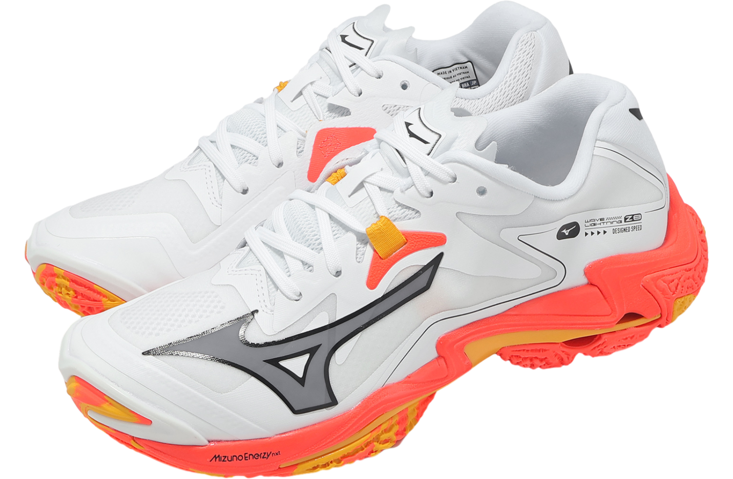 Mizuno Wave Lightning Z8 White / Orange