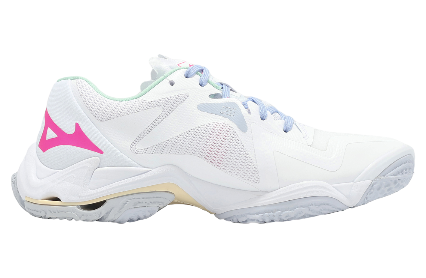 Mizuno Wave Lightning Z8 White / Pink - Feb 2025