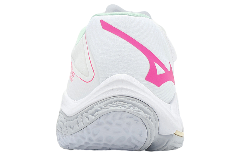 Mizuno フルジップジャケット Mサイズ ホワイトピンク　コスモゼロ絆 Mizuno Wave Claw 2 Wide White / Pink - Jun 2023 - 71GA211004