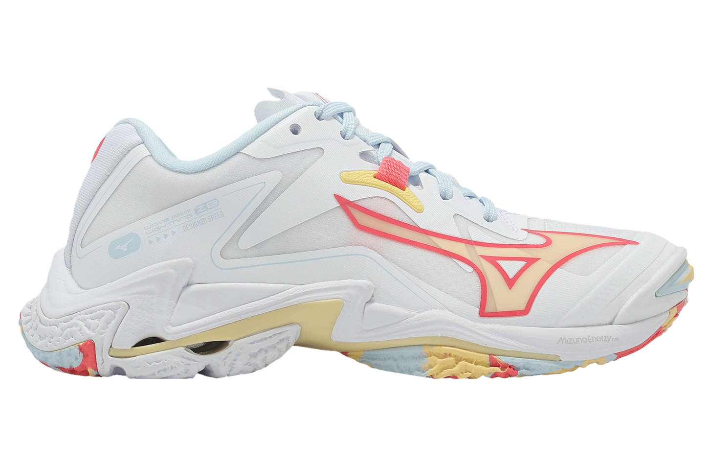Mizuno Wave Lightning Z8M ID28.5cm ホワイト MIZUNO Wave Lightning Z8 Women's Volleyball Shoes - White