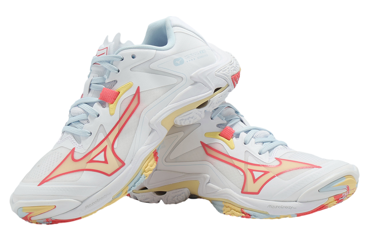 ミズノ　D-Force U Special Edition Mizuno Wave Lightning Z8 WMNS White / Multi Color - Jun 2025