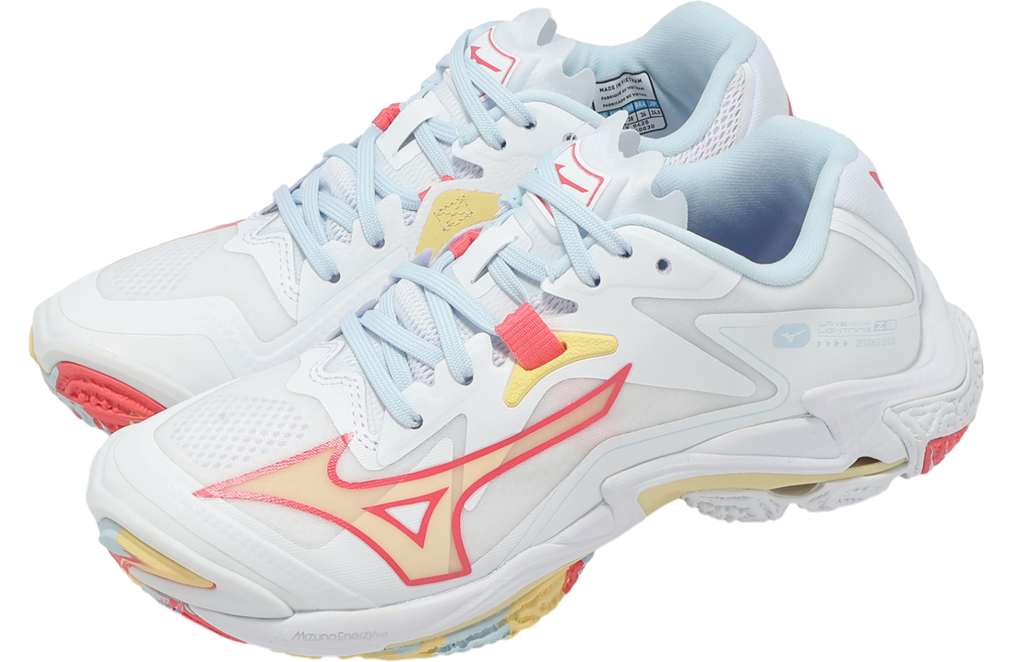 Mizuno Wave Lightning Z8 WMNS White / Multi Color