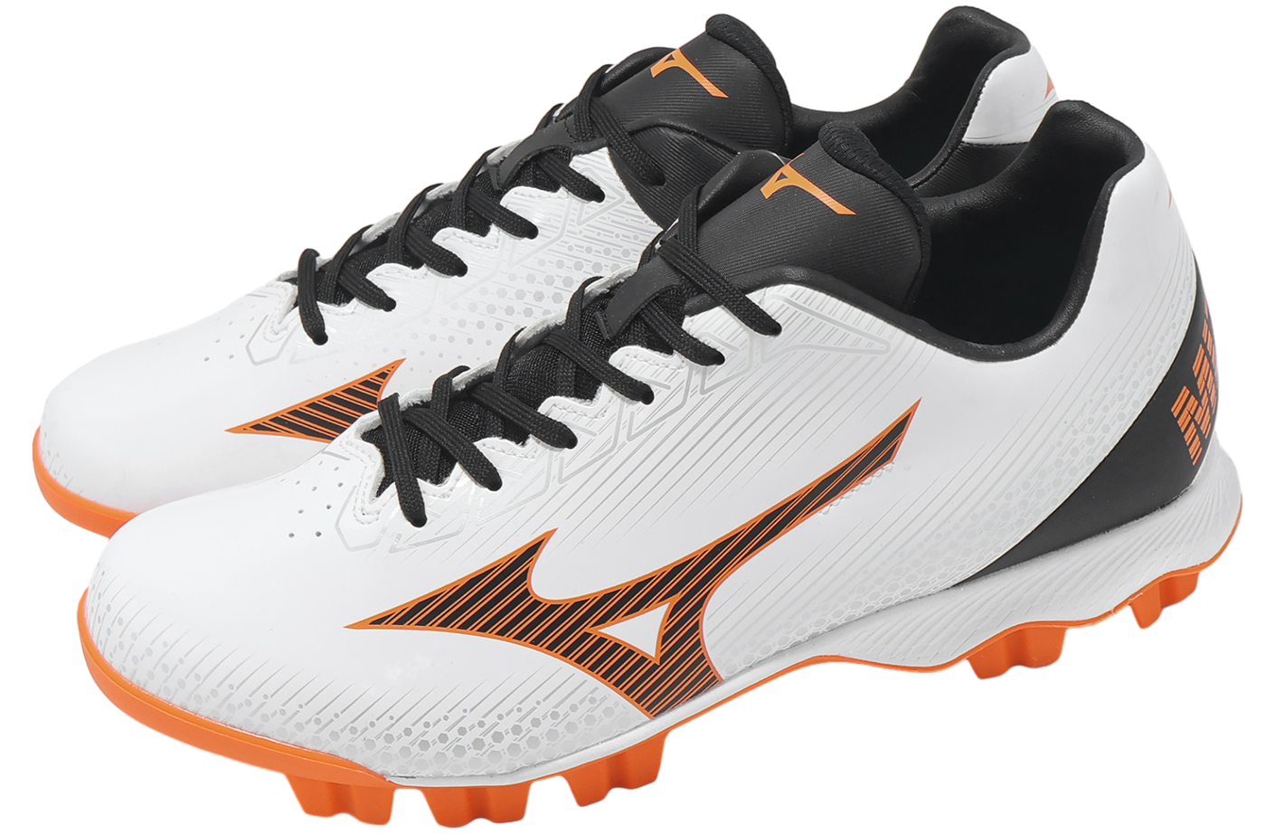 Mizuno Wave Lightrevo Wide White / Orange