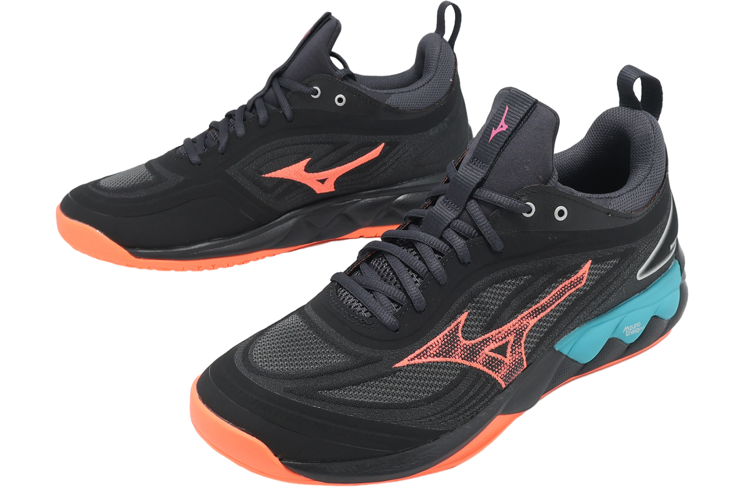 Mizuno Wave Luminous 3 Black / Orange - Jan 2025