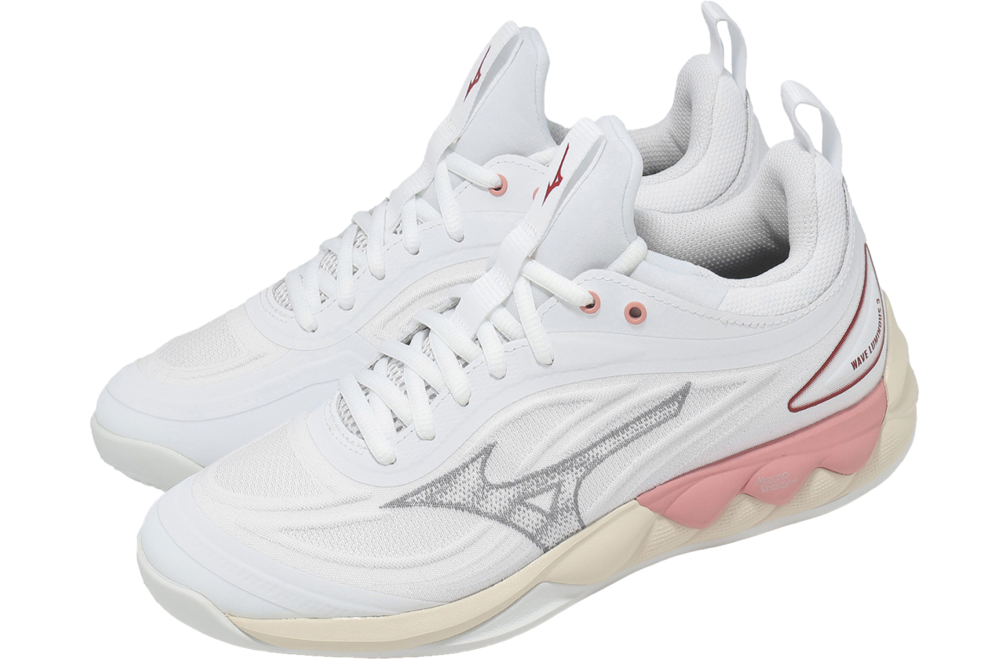 Mizuno Wave Luminous 3 WMNS White / Grey / Pink