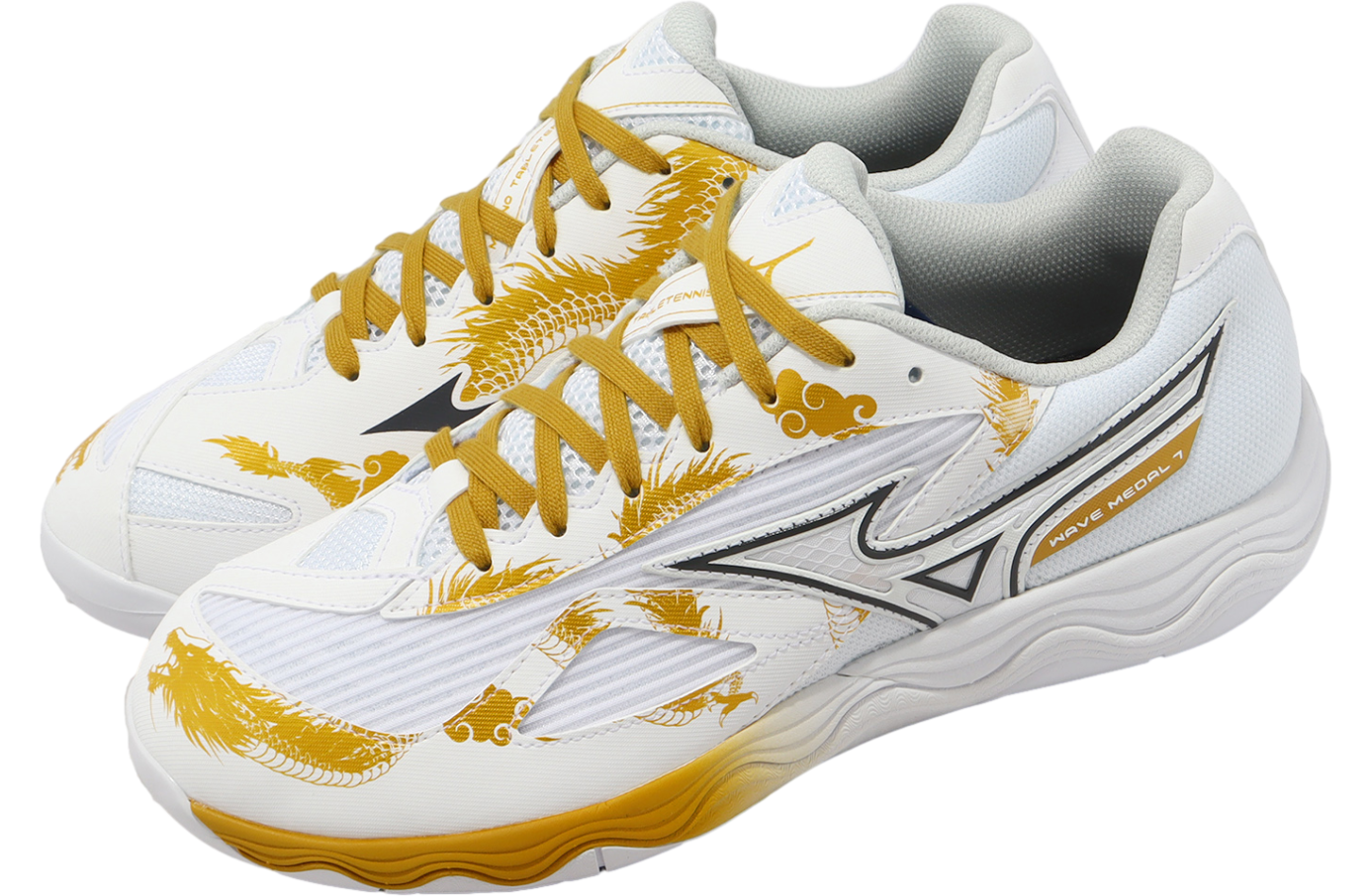 Mizuno Wave Medal 7 White / Yellow