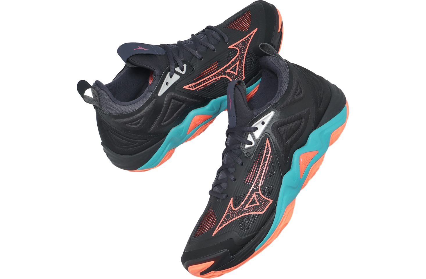 Mizuno Wave Momentum 3 Black / Orange - Jan 2025