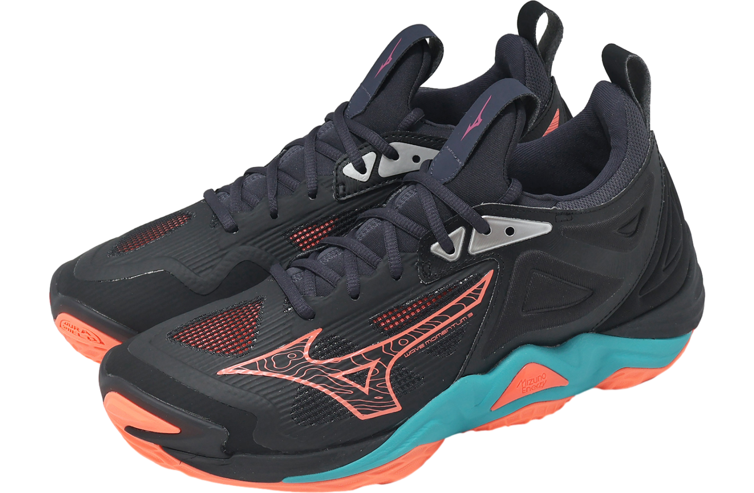 Mizuno Wave Momentum 3 Black / Orange - Jan 2025
