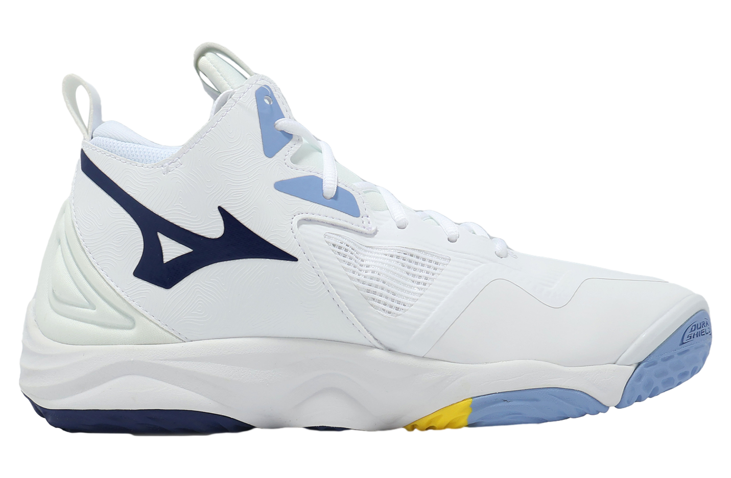 Mizuno Wave Momentum 3 Mid White / Blue - Jan 2025