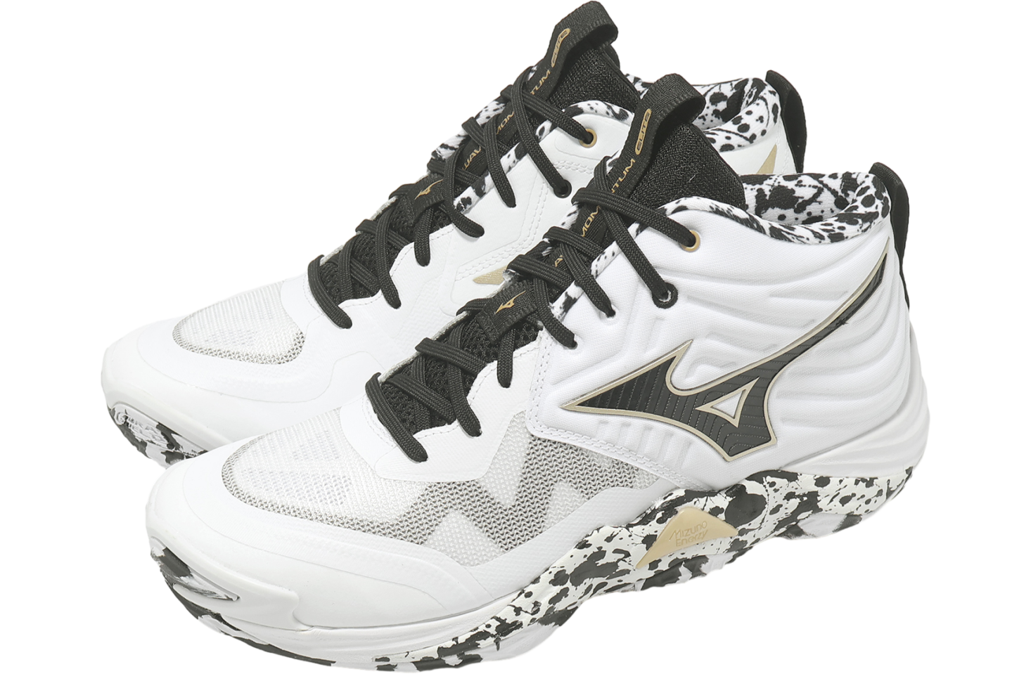 Mizuno Wave Momentum Elite Mid White / Black