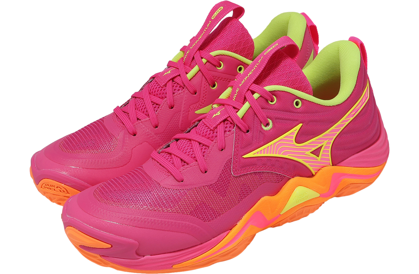 Mizuno Wave Momentum Elite Pink Tetra / Fortune Yellow